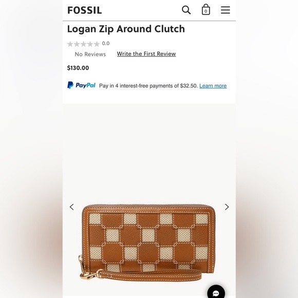 AUTHENTIC Fossil Clutch wallet - Picture 11 of 11